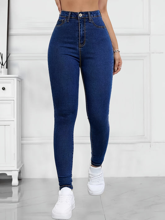 Women's High-Waisted Skinny Jeans